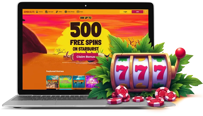 Simba Slots Casino UK Desktop
