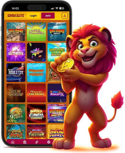 Simba Slots Casino UK Desktop